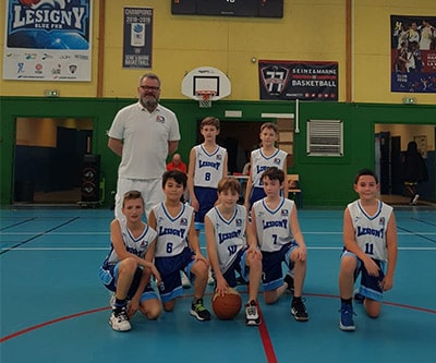 Ecole de basket U11 de Lésigny